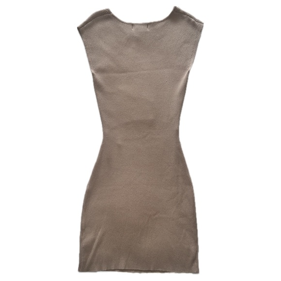 House of Harlow 1960 NWT Front Cutout Ribbed Knit Mini Dress - Picture 2 of 3